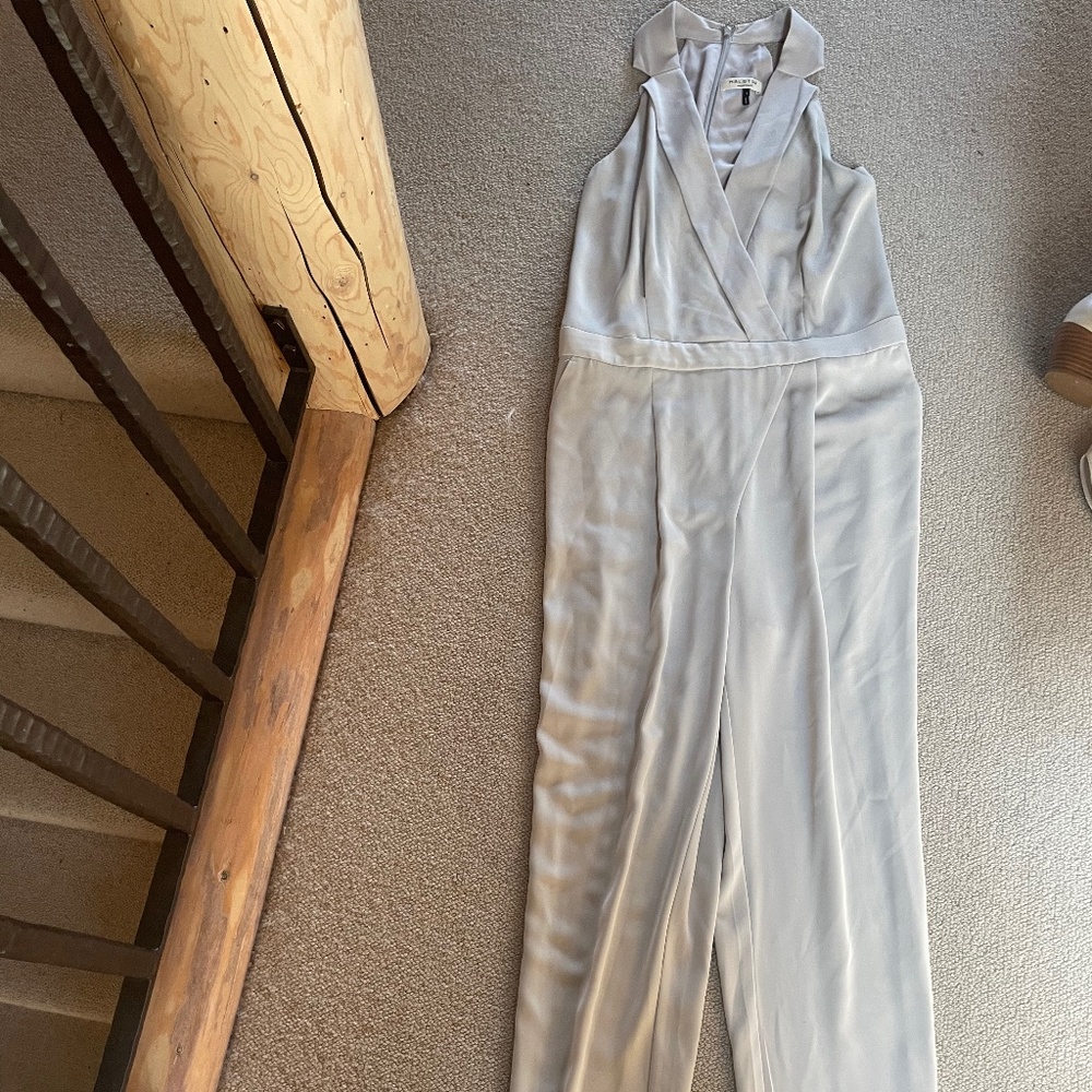 Halston jumpsuit size 4